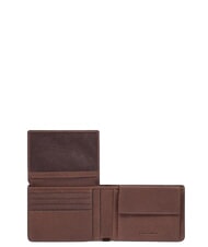 PIQUADRO CRONUS Portefeuille avec porte-monnaie MARRON - Portefeuilles Homme - 3