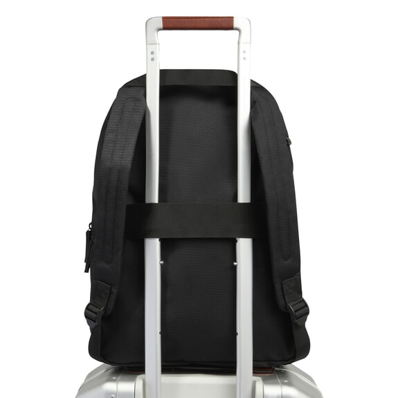 BUSINESS CASUAL Sac &agrave; dos pliable en tissu Noir - Sacs &agrave; dos pour ordinateur portable