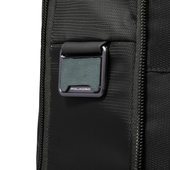 WOLLEM Sac &agrave; dos pour ordinateur portable 14 pouces en cuir mixte Noir - Sacs &agrave; dos pour ordinateur portable