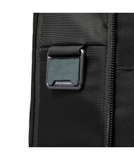 PIQUADRO WOLLEM Sac &agrave; dos pour ordinateur portable 14 pouces en cuir mixte Noir - Sacs &agrave; dos pour ordinateur portable - 4
