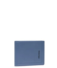 PIQUADRO ATLAS Porte-cartes/porte-monnaie en cuir plat aviation - Portefeuilles Homme - 2