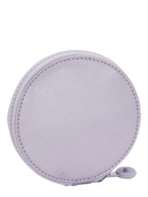 YSABELLA bo&icirc;te &agrave; bijoux ronde violet clair - Pochettes & Trousses