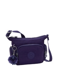 KIPLING GABBIE MINI sac d'&eacute;paule bleu fonc&eacute; - Sacs pour Femme - 3