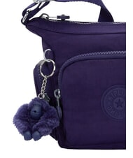 KIPLING GABBIE MINI sac d'&eacute;paule bleu fonc&eacute; - Sacs pour Femme - 4
