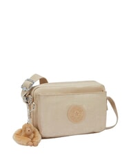 KIPLING ABANU S sac d'&eacute;paule beige paillet&eacute; - Sacs pour Femme - 3