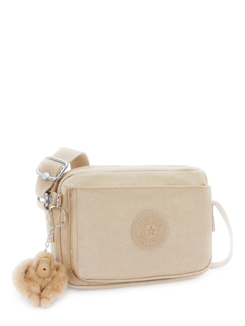 ABANU S sac d'&eacute;paule beige paillet&eacute; - Sacs pour Femme