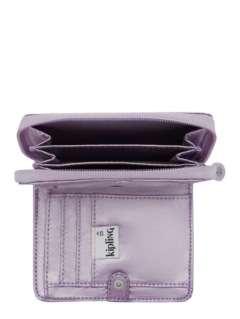 MONEY LOVE Portefeuille moyen violet clair - Portefeuilles Femme