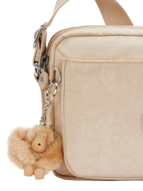 ABANU M sac d'&eacute;paule beige paillet&eacute; - Sacs pour Femme
