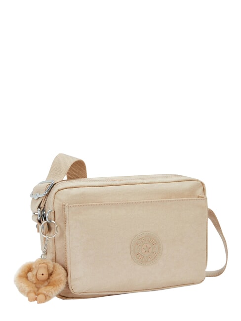 ABANU M sac d'&eacute;paule beige paillet&eacute; - Sacs pour Femme