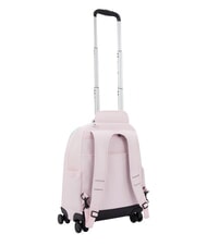 KIPLING NEW ZEA Sac &agrave; dos trolley avec chariot rose marin m&eacute;tallis&eacute; - Sacs &agrave; dos &agrave; roulettes - 2