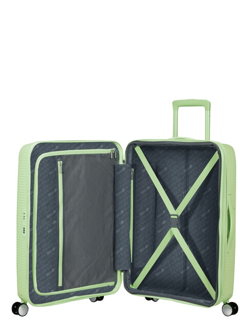 SOUNDBOX SPINNER Chariot moyen, extensible kiwi vert - Valises Rigides