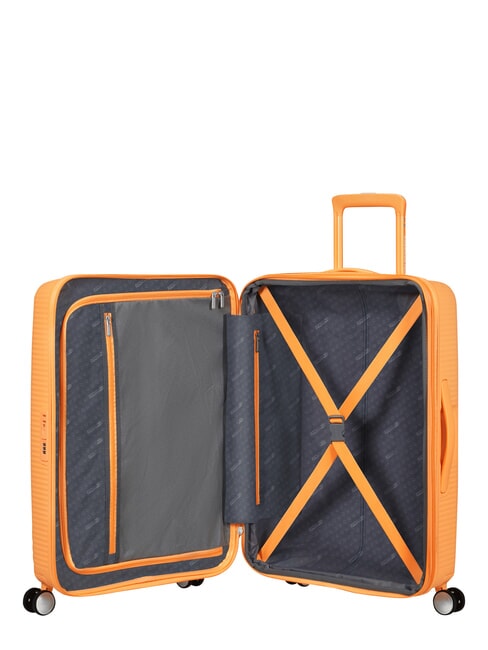 SOUNDBOX SPINNER Chariot moyen, extensible Pop &agrave; la papaye - Valises Rigides