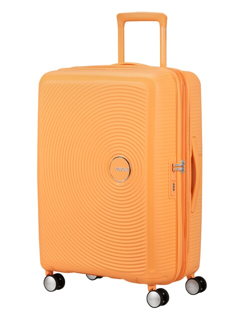 SOUNDBOX SPINNER Chariot moyen, extensible Pop &agrave; la papaye - Valises Rigides