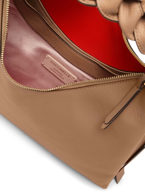 CAMPIONARIO - BOHEME GRANA DOUBLE Grand sac bandouli&egrave;re en cuir peaux/gaspacho - Sacs pour Femme