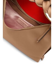 COCCINELLE CAMPIONARIO - BOHEME GRANA DOUBLE Grand sac bandouli&egrave;re en cuir peaux/gaspacho - Sacs pour Femme - 4