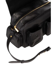 COCCINELLE CAMPIONARIO - CAMPUS VINTAGE sac bandouli&egrave;re Noir - Sacs pour Femme - 4
