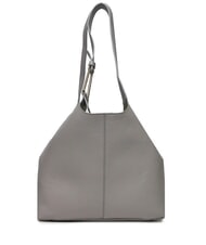 COCCINELLE CAMPIONARIO - BRUME Sac bandouli&egrave;re en cuir gris clair - Sacs pour Femme - 3