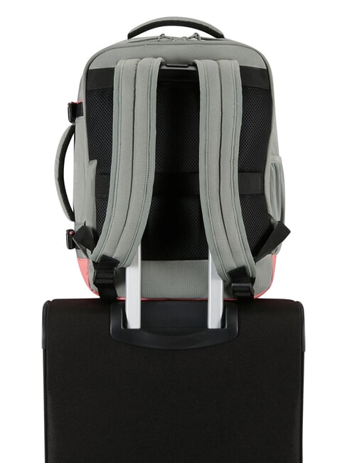 TAKE2CABIN S/M Ryanair ok sac &agrave; dos sous le si&egrave;ge sauge/corail - Sacs &agrave; dos pour l'&Eacute;cole & les Loisirs