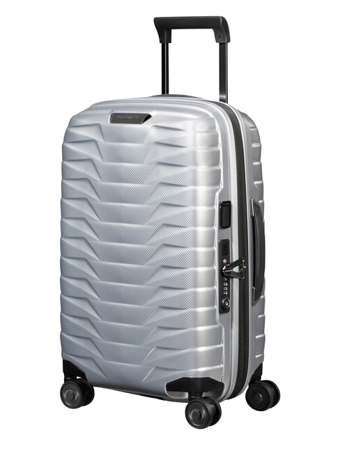 PROXIS valise cabine extensible ARGENT - Valises cabine