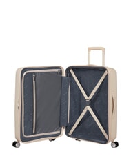 AMERICAN TOURISTER SOUNDBOX SPINNER Chariot moyen, extensible sable de coco - Valises Rigides - 2
