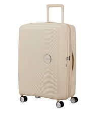 AMERICAN TOURISTER SOUNDBOX SPINNER Chariot moyen, extensible sable de coco - Valises Rigides - 3