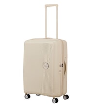 AMERICAN TOURISTER SOUNDBOX SPINNER Chariot moyen, extensible sable de coco - Valises Rigides - 4