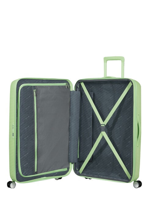 Valise Ligne SOUNDBOX. taille grande. extensible kiwi vert - Valises Rigides