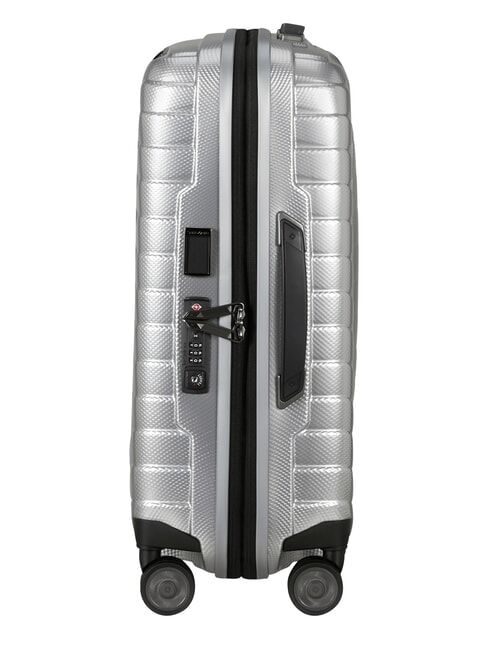 PROXIS valise cabine extensible ARGENT - Valises cabine