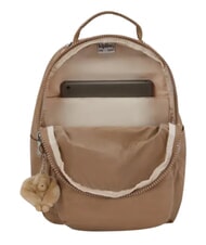 KIPLING SEOUL S sac &agrave; dos ordinateur 13" bronzage pr&eacute;coce - Sacs pour Femme - 3