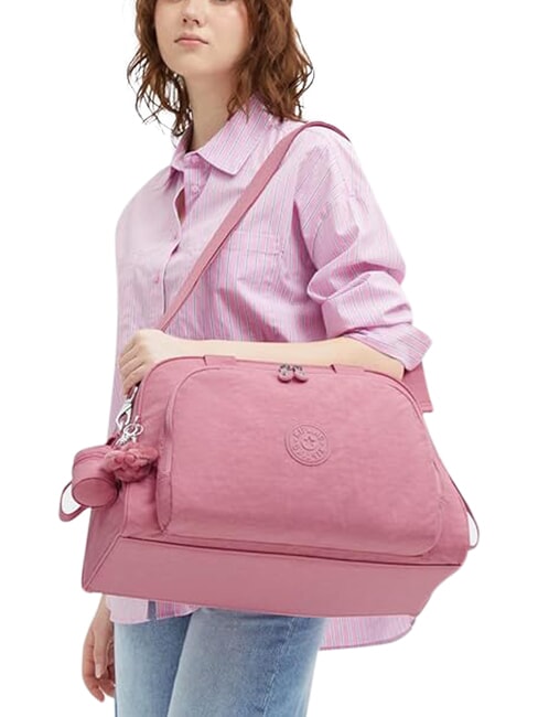 CAMAMA Sac &agrave; main avec bandouli&egrave;re rose clair - Sacs pour Femme