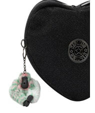 KIPLING HEARTY Mini sac &agrave; dos en forme de c&oelig;ur noir - Sacs pour Femme - 5