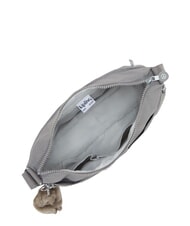 KIPLING IZELLAH M sac d'&eacute;paule gris moyen - Sacs pour Femme - 4