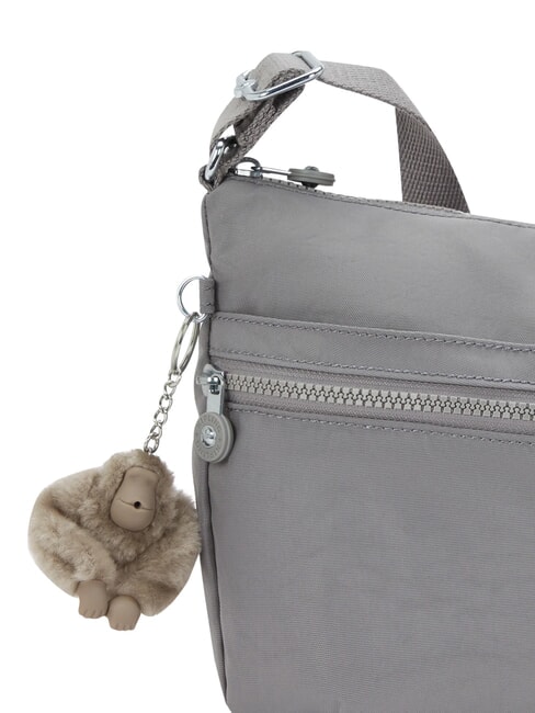 IZELLAH M sac d'&eacute;paule gris moyen - Sacs pour Femme