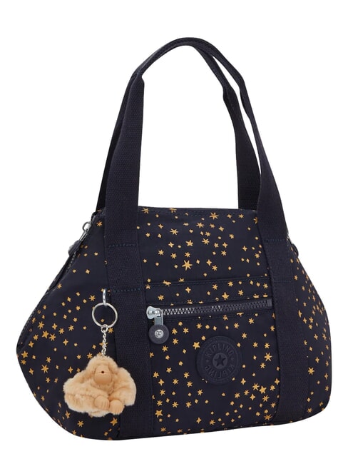 ART MINI PRINT Petit sac &agrave; main bleu fonc&eacute; - Sacs pour Femme