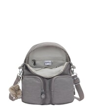 KIPLING FIREFLY UP CONVERTIBLE Sac &agrave; dos, sac &agrave; bandouli&egrave;re gris moyen - Sacs pour Femme - 6