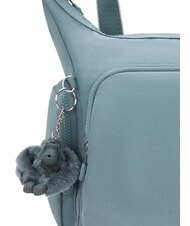 KIPLING GABB Grand sac &agrave; bandouli&egrave;re gris d&eacute;tendu - Sacs pour Femme - 5