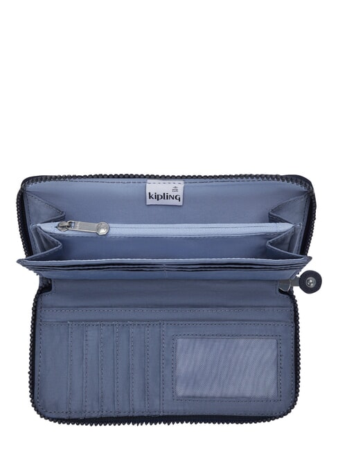 MONEY WORLD Portefeuille Zip Around amoureux du bleu - Portefeuilles Femme