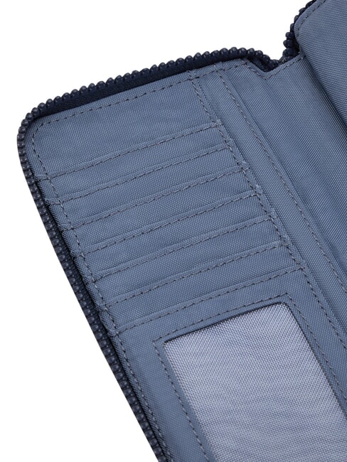 MONEY WORLD Portefeuille Zip Around amoureux du bleu - Portefeuilles Femme