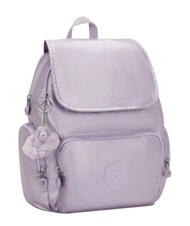 KIPLING CITY ZIP Sac &agrave; dos &agrave; rabat violet clair - Sacs pour Femme - 3
