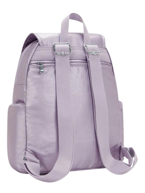 CITY ZIP Sac &agrave; dos &agrave; rabat violet clair - Sacs pour Femme