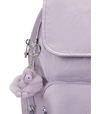 KIPLING CITY ZIP Sac &agrave; dos &agrave; rabat violet clair - Sacs pour Femme - 6
