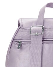 KIPLING CITY ZIP Sac &agrave; dos &agrave; rabat violet clair - Sacs pour Femme - 7