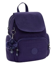KIPLING CITY ZIP MINI Petit sac &agrave; dos &agrave; rabat bleu fonc&eacute; - Sacs pour Femme - 3