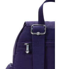 KIPLING CITY ZIP MINI Petit sac &agrave; dos &agrave; rabat bleu fonc&eacute; - Sacs pour Femme - 6