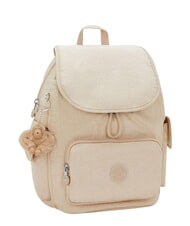 KIPLING CITY PACK S Sac &agrave; dos beige paillet&eacute; - Sacs pour Femme - 3