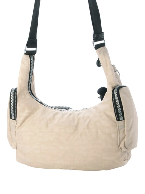 ETSU K HER sac bandouli&egrave;re retour &agrave; l'h&eacute;ritage beige - Sacs pour Femme