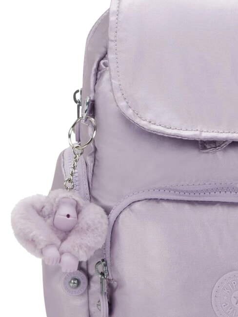 CITY ZIP MINI Petit sac &agrave; dos violet clair - Sacs pour Femme