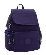 KIPLING CITY ZIP S Sac &agrave; dos avec rabat bleu fonc&eacute; - Sacs pour Femme - 3