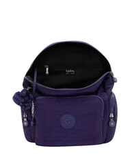KIPLING CITY ZIP S Sac &agrave; dos avec rabat bleu fonc&eacute; - Sacs pour Femme - 4