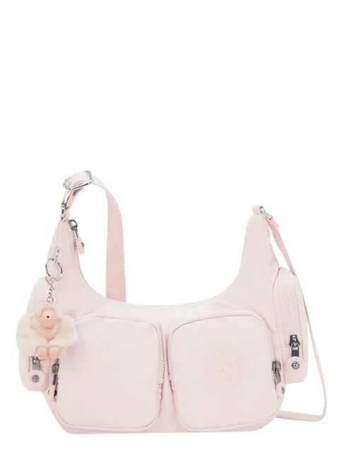 RIKKA S sac bandouli&egrave;re brillance rose - Sacs pour Femme